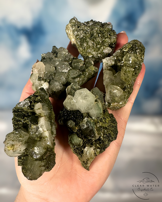 Let's talk about a Crystal that has the Crystal Community in a Chokehold- Forest Quartz!