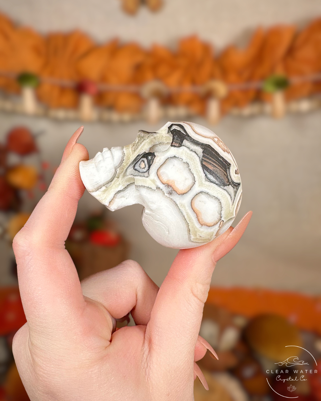 Mexican Onyx Skull- The Hearthguard