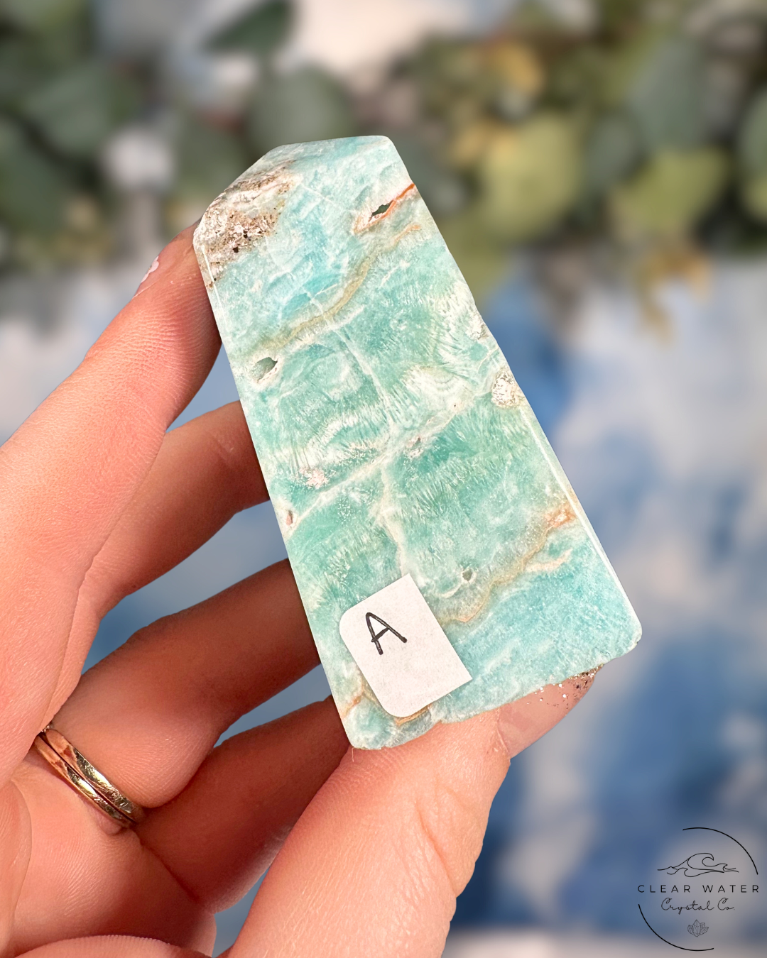 High-Grade Blue Aragonite Towers from Pakistan - Soothing Energy & Enhanced Communication