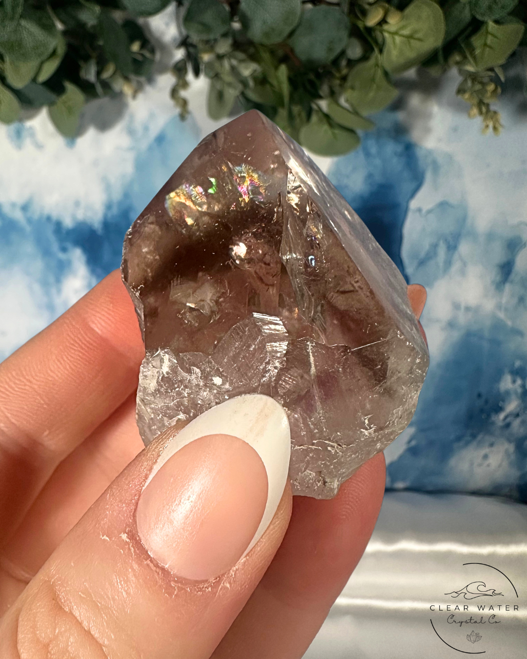 Smoky Amethyst Phantom Points: Bahia's Spectral Beauty