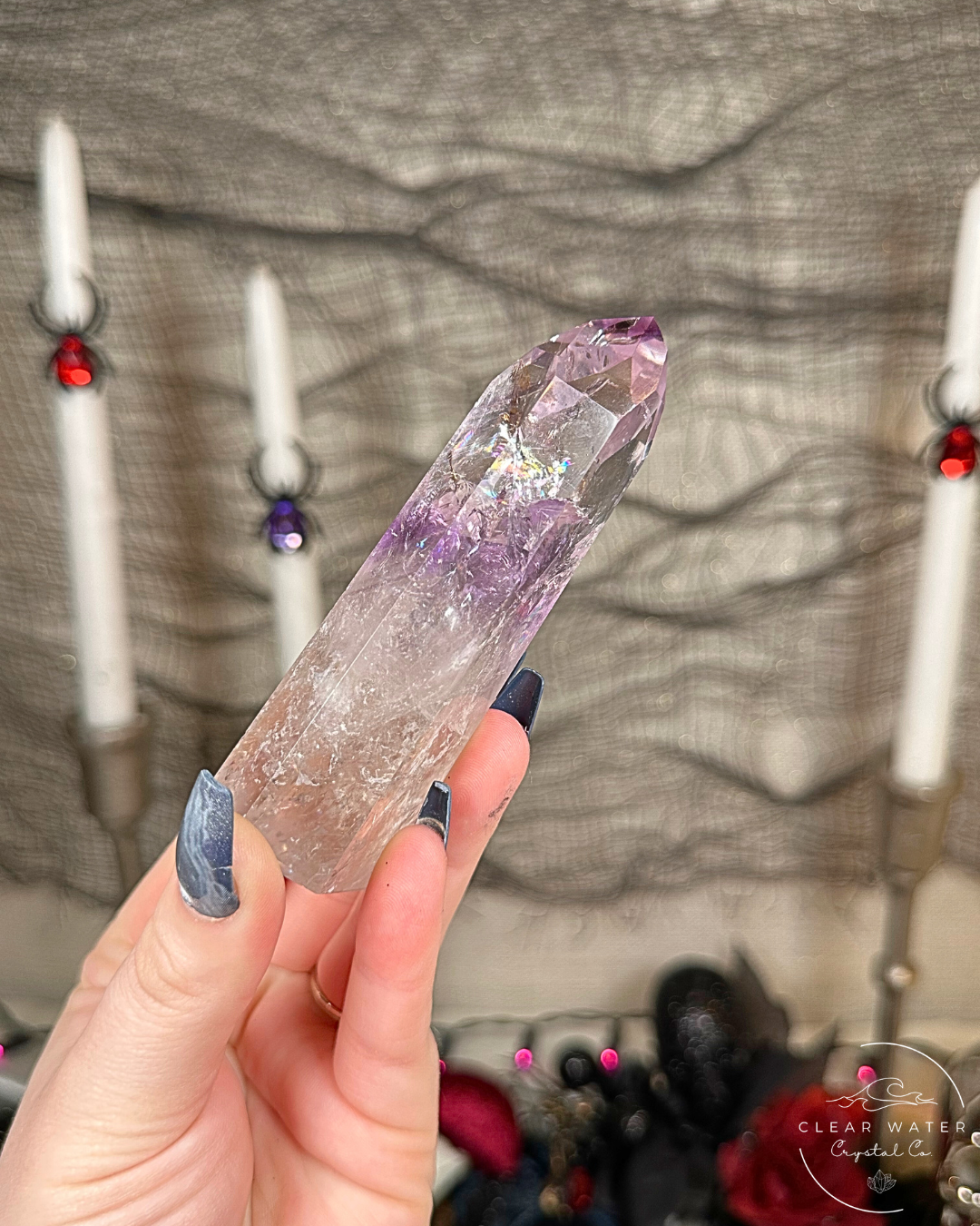 Brazilian Phantom Amethyst Towers