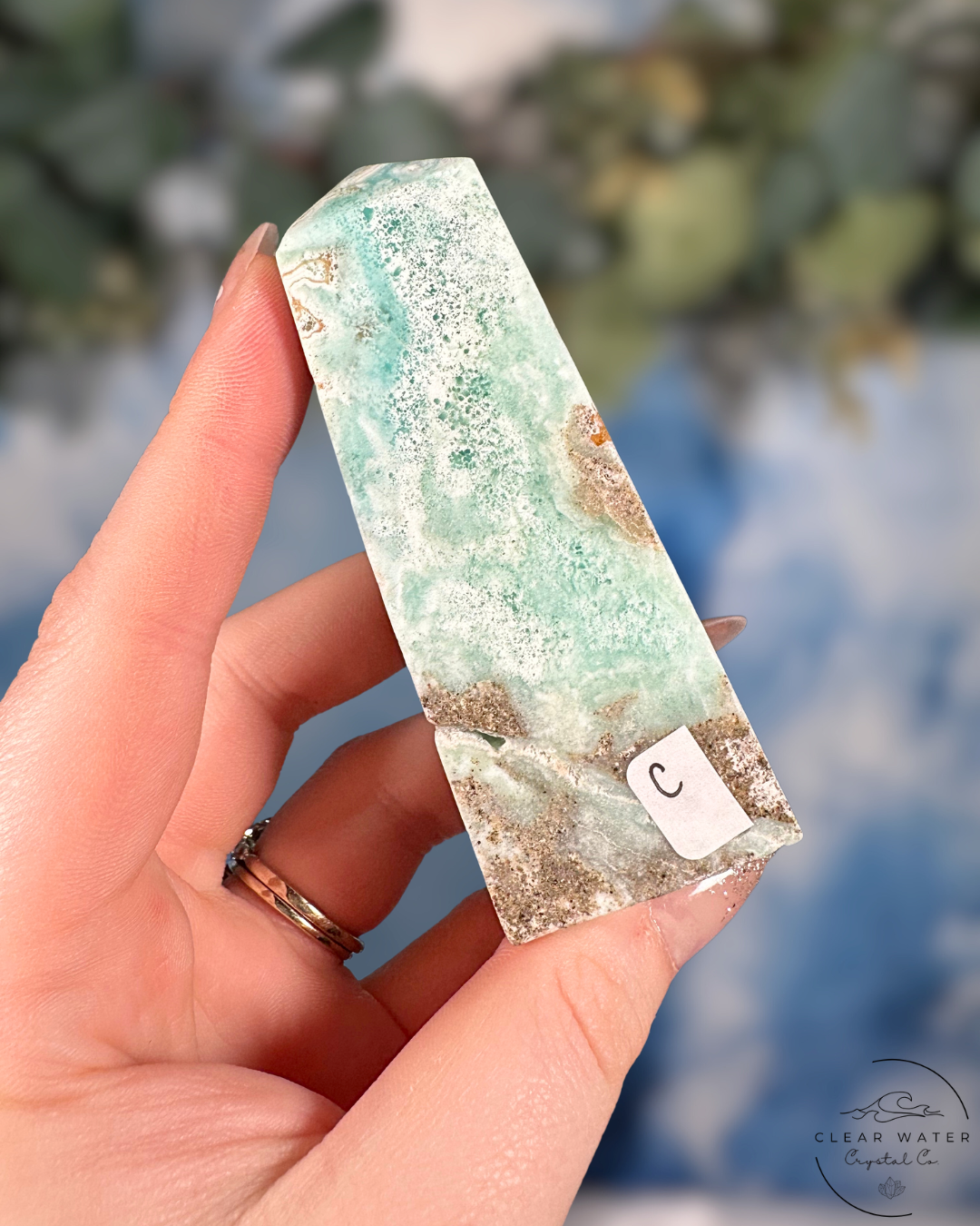 High-Grade Blue Aragonite Towers from Pakistan - Soothing Energy & Enhanced Communication
