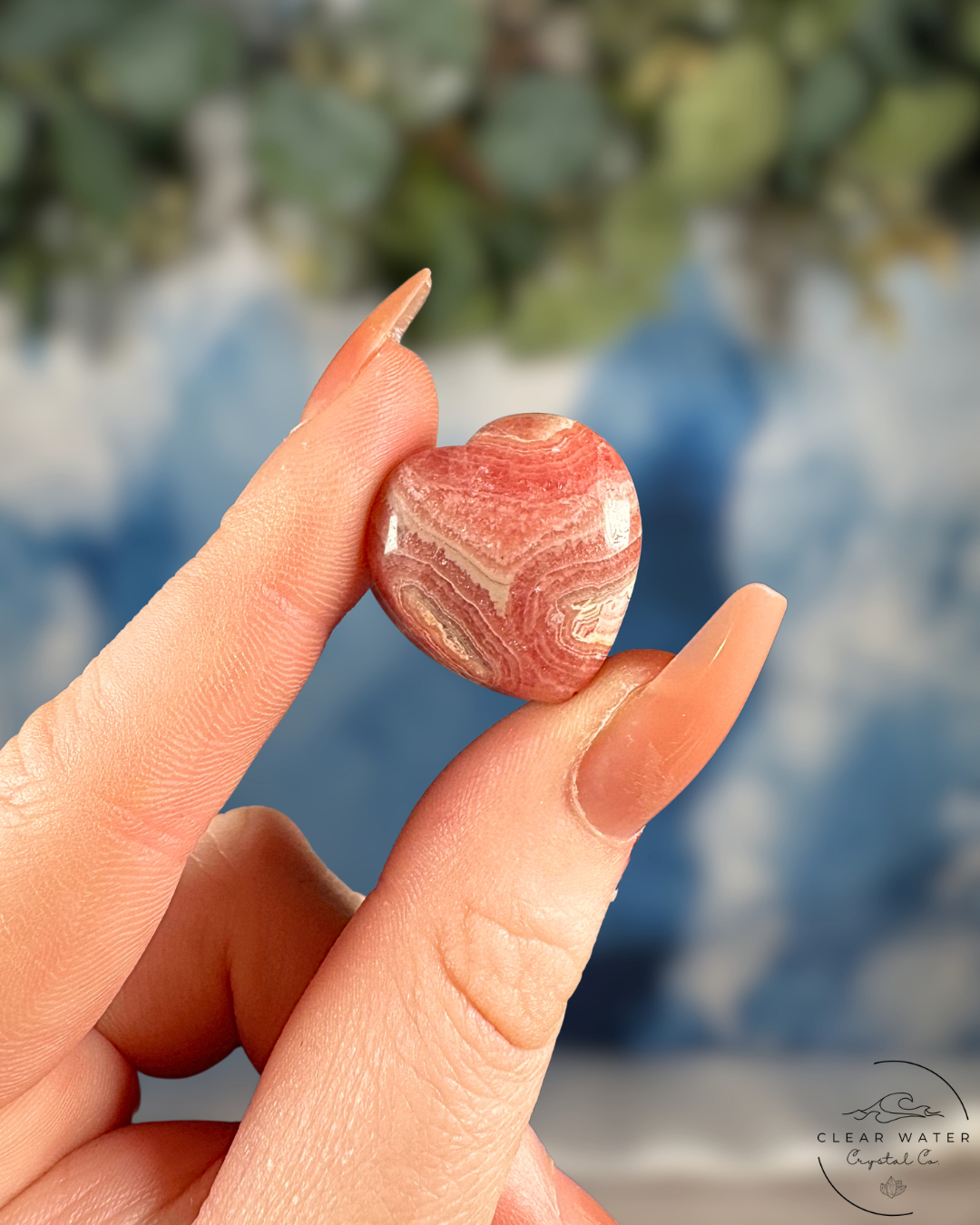 Rhodochrosite Hearts (Argentina)