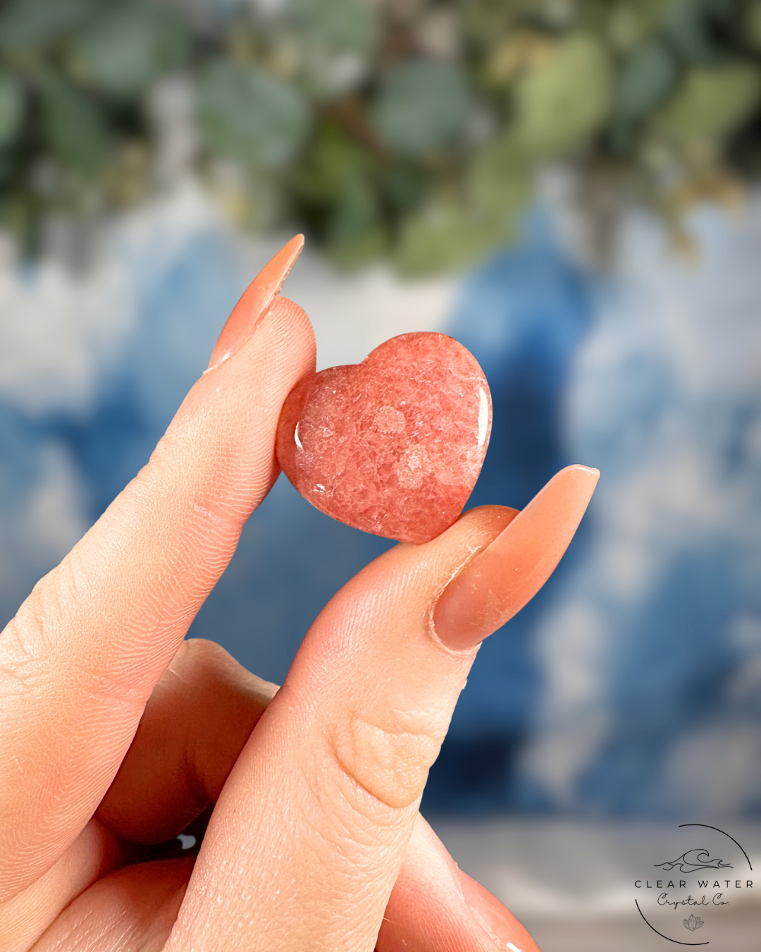 Rhodochrosite Hearts (Argentina)