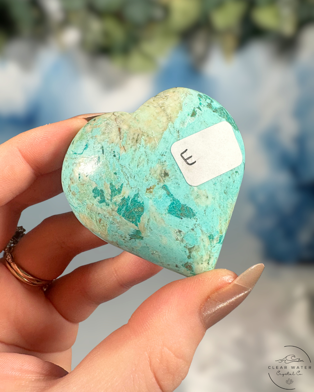 Peruvian Turquoise Hearts: Andean Serenity