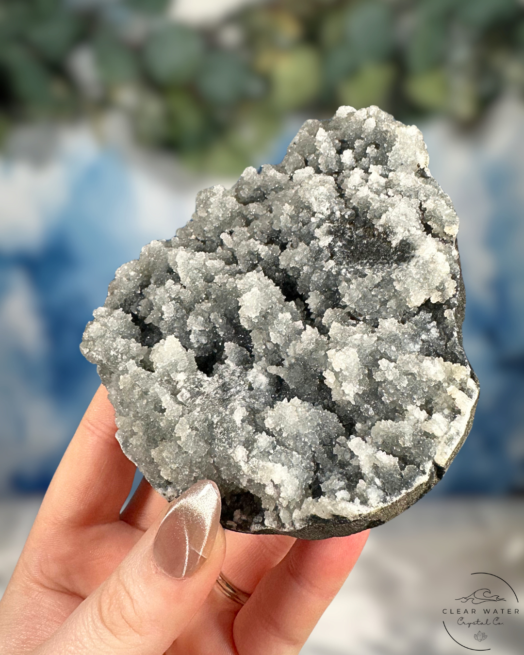 Chalcedony Cluster: Storm Clouds
