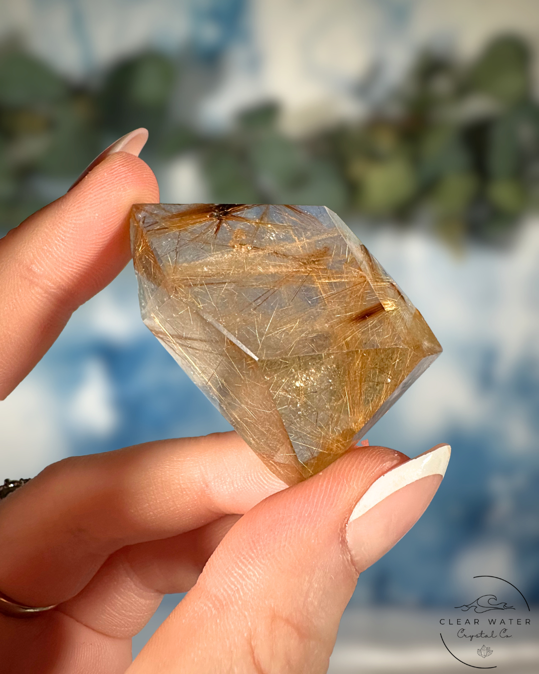 Golden Rutile Freeforms: Solar Flares of Energy