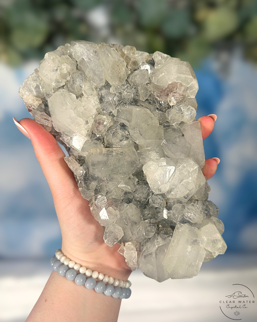 Diamond Apophyllite Specimen: Celestial Tranquility