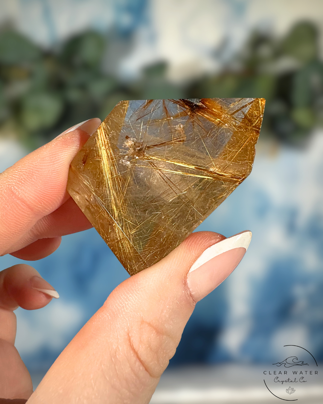 Golden Rutile Freeforms: Solar Flares of Energy