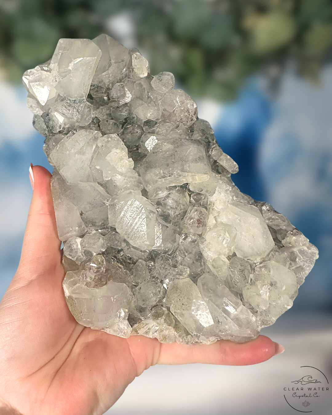 Diamond Apophyllite Specimen: Celestial Tranquility