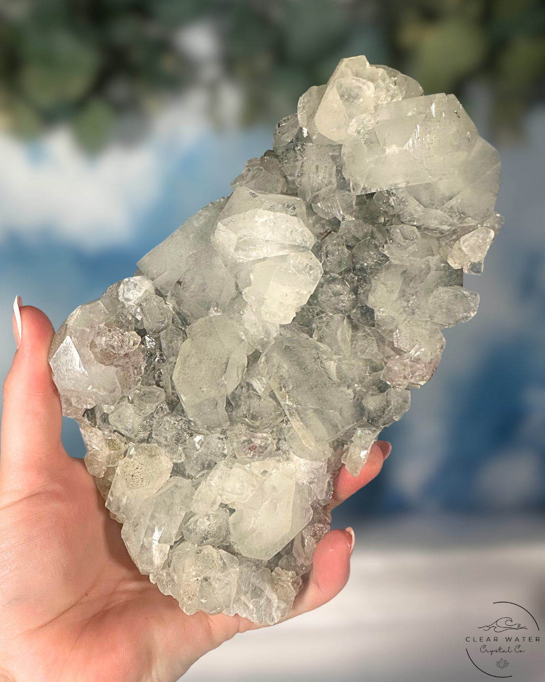 Diamond Apophyllite Specimen: Celestial Tranquility