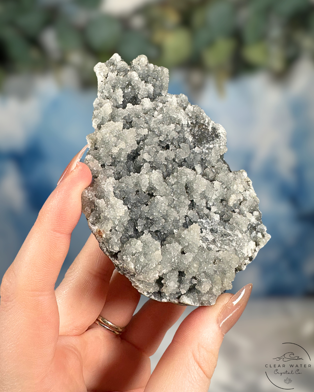 Chalcedony Cluster: Storm Clouds
