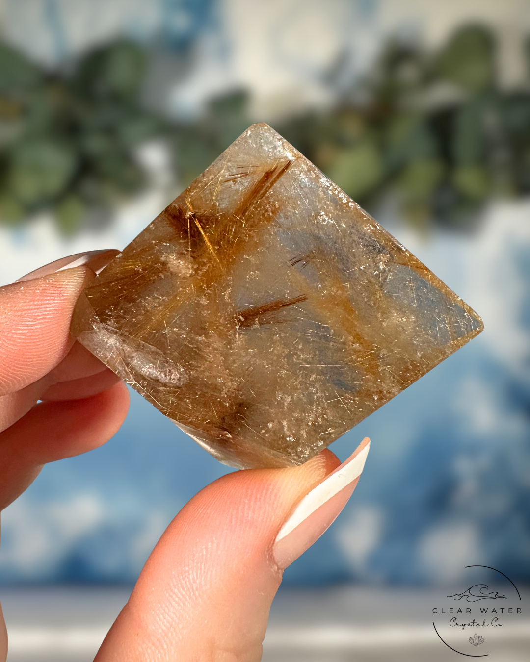 Golden Rutile Freeforms: Solar Flares of Energy