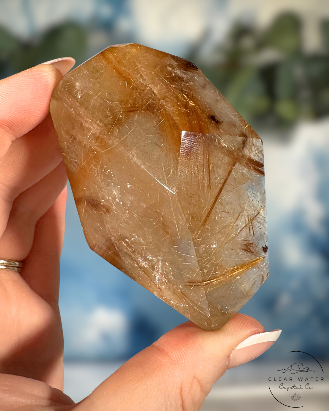 Golden Rutile Freeforms: Solar Flares of Energy