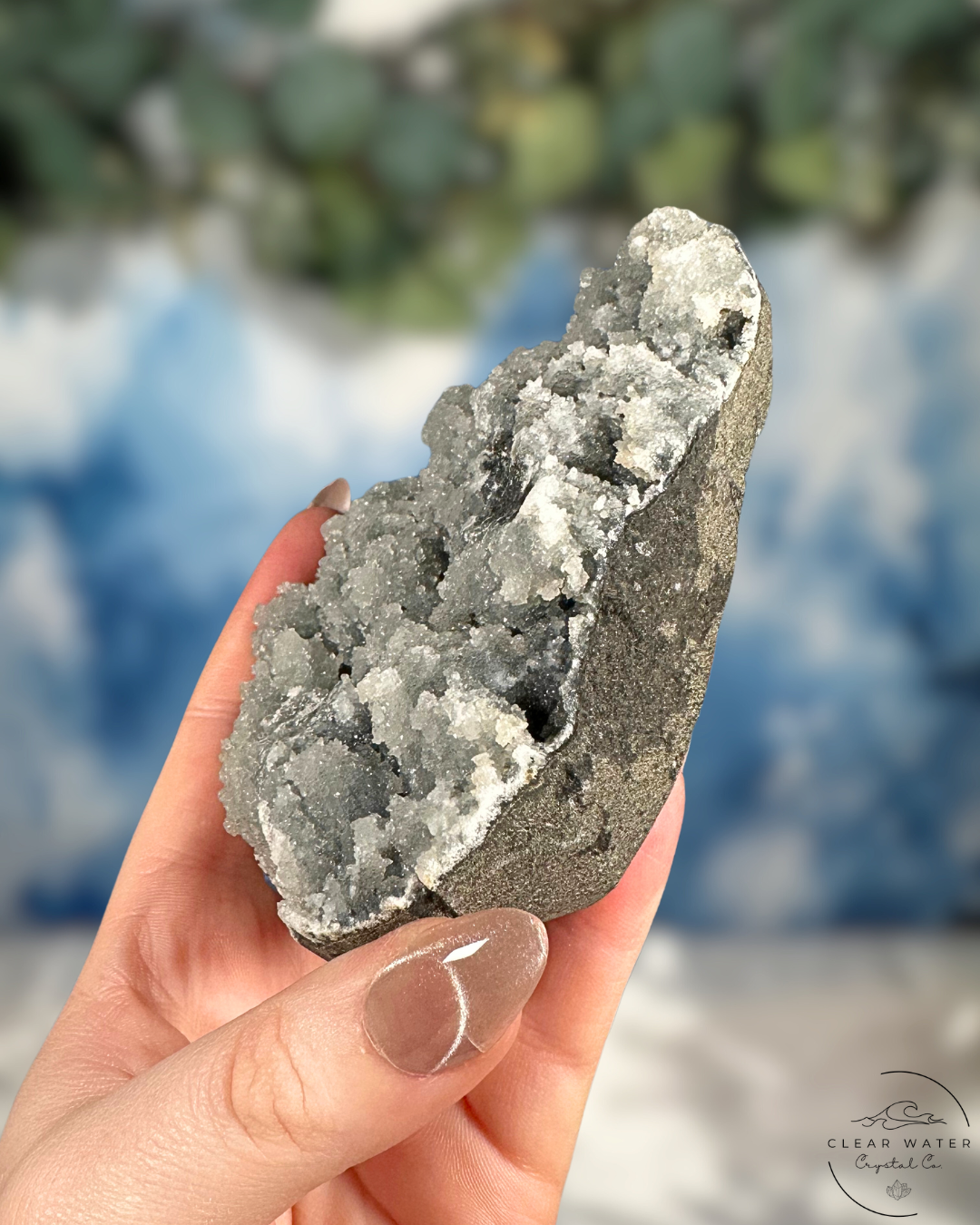 Chalcedony Cluster: Storm Clouds