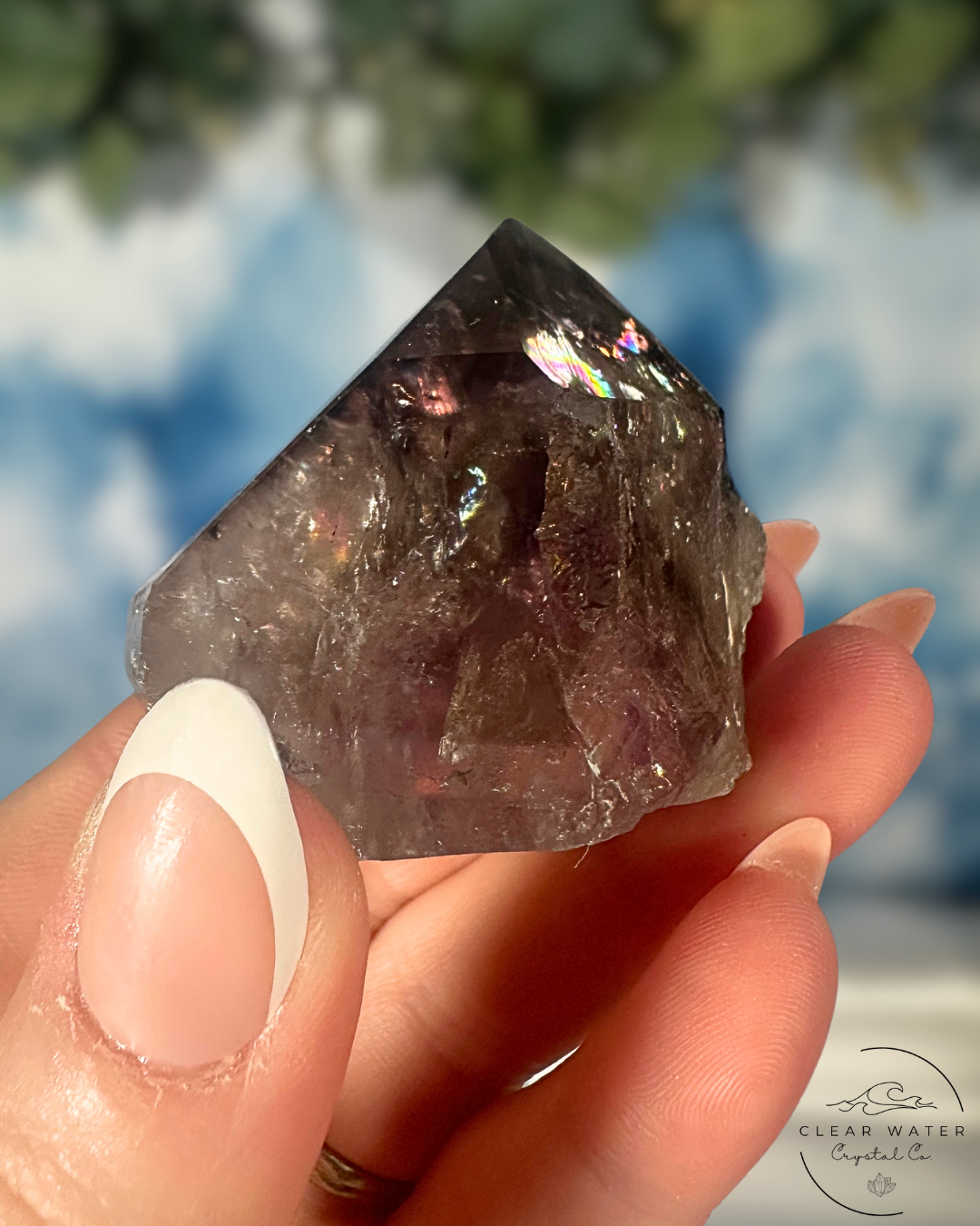 Smoky Amethyst Phantom Points: Bahia's Spectral Beauty