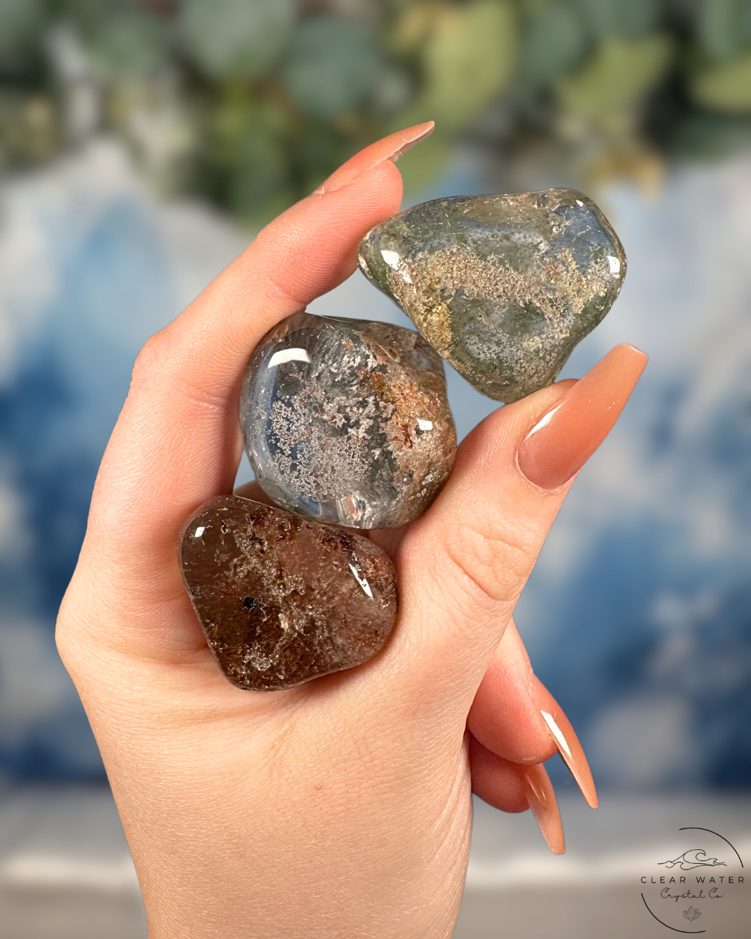 Brazilian Garden Quartz Tumbles