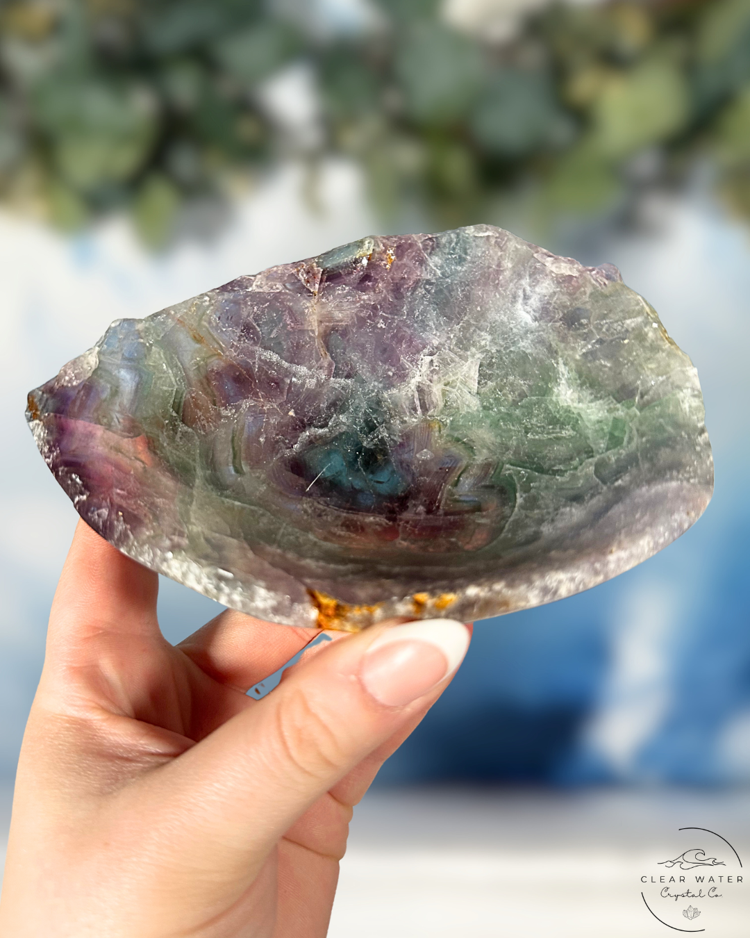 Mexican Rainbow Fluorite Bowls