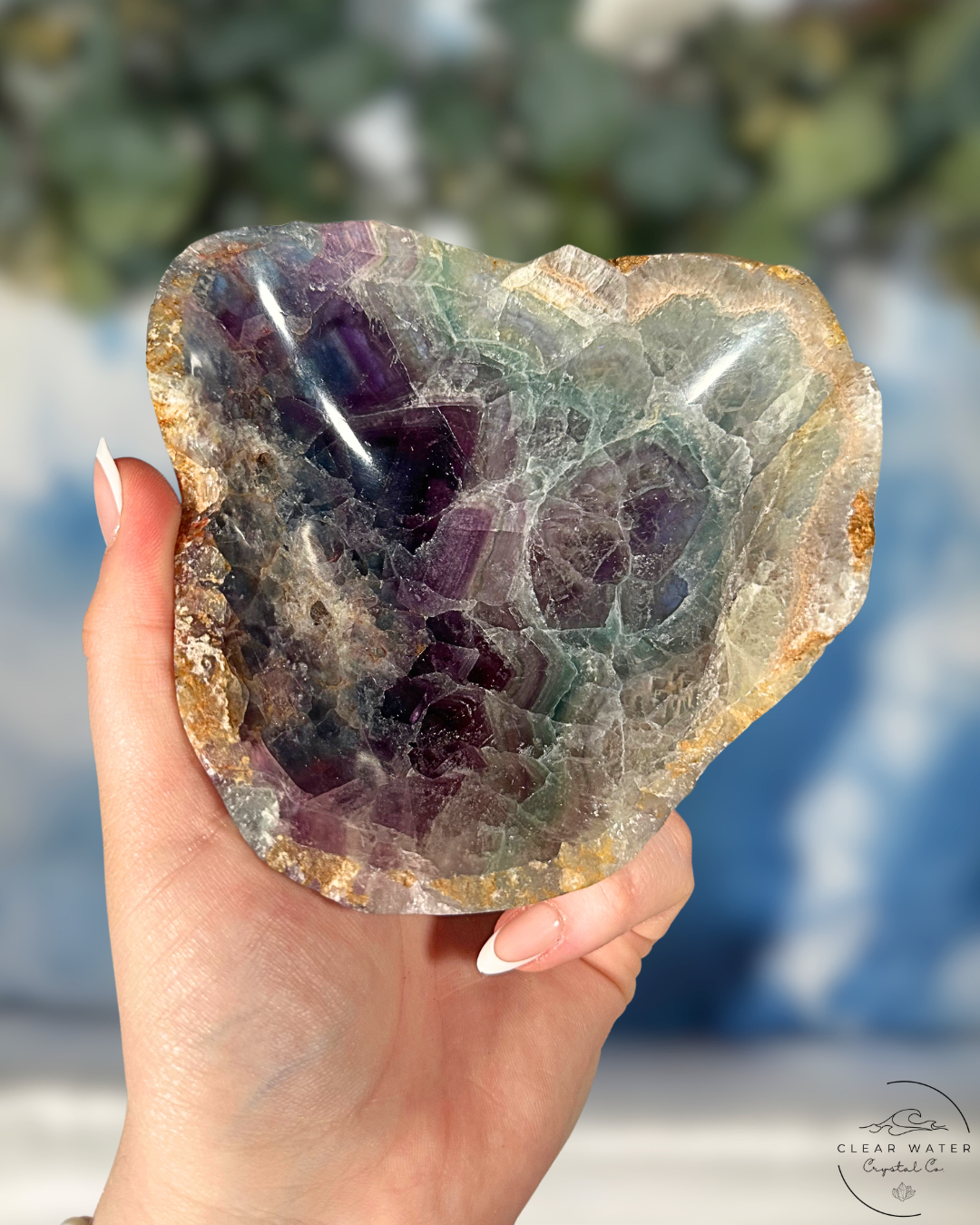 Mexican Rainbow Fluorite Bowls