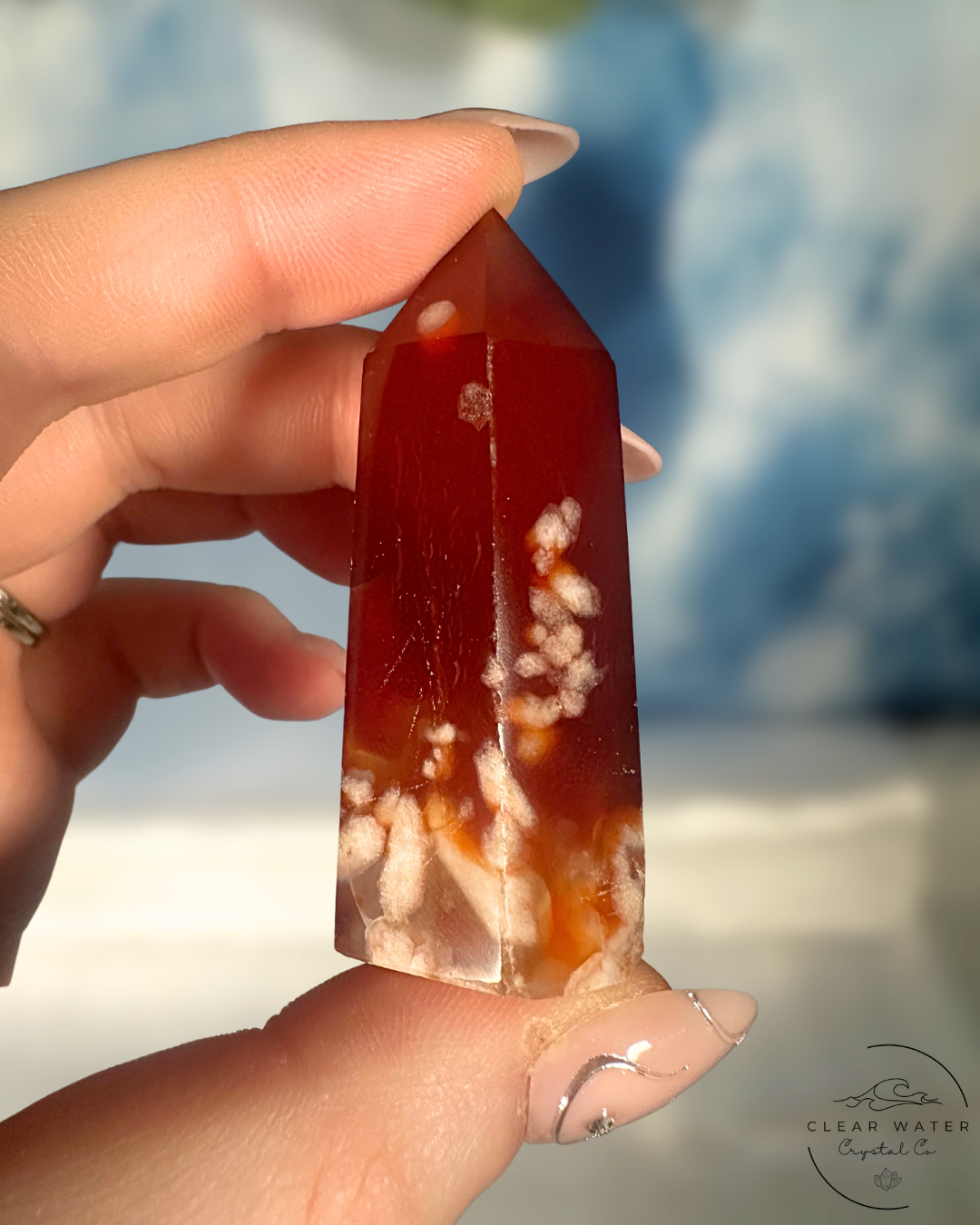Flower Agate & Carnelian Synergy