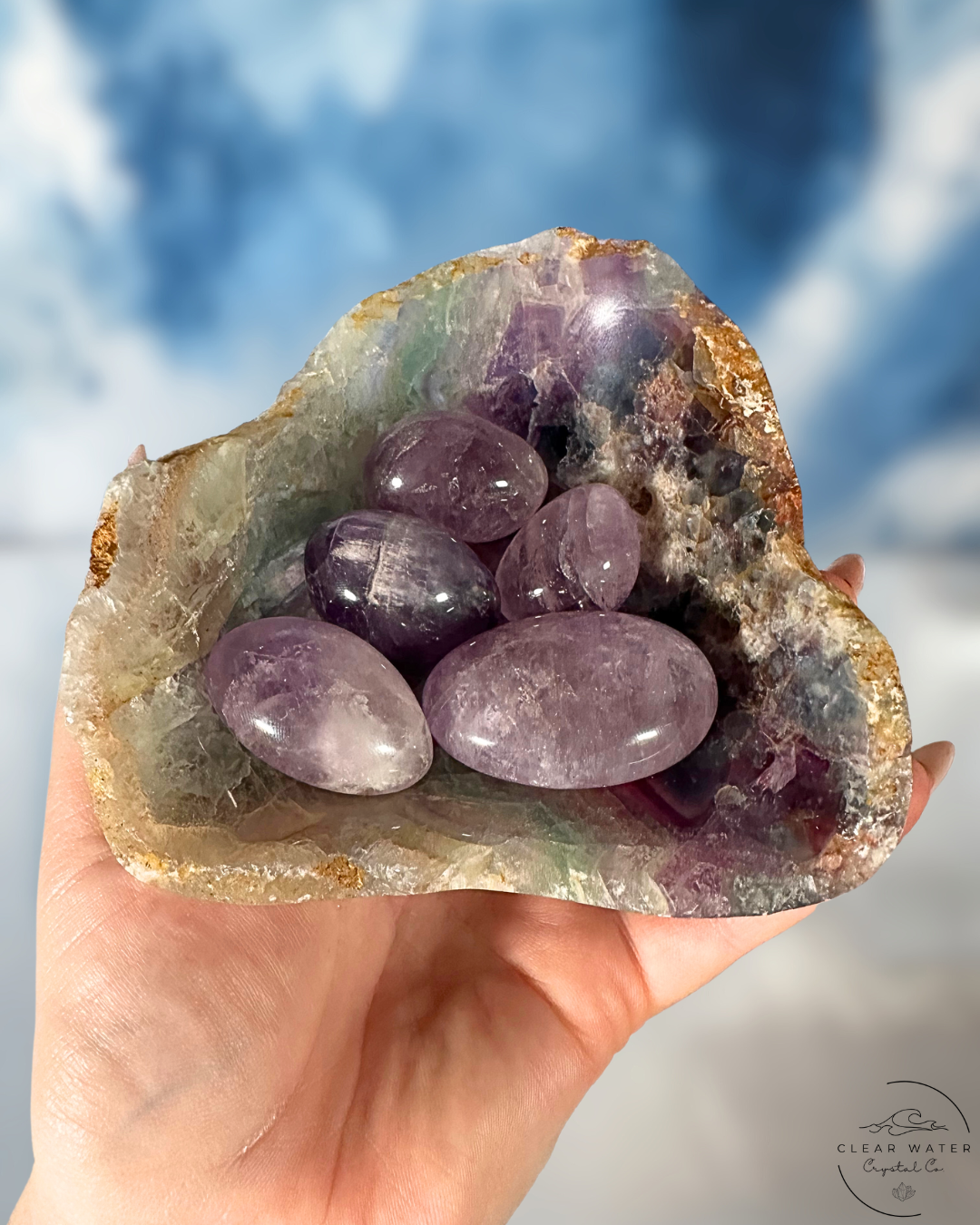 Mexican Rainbow Fluorite Bowls