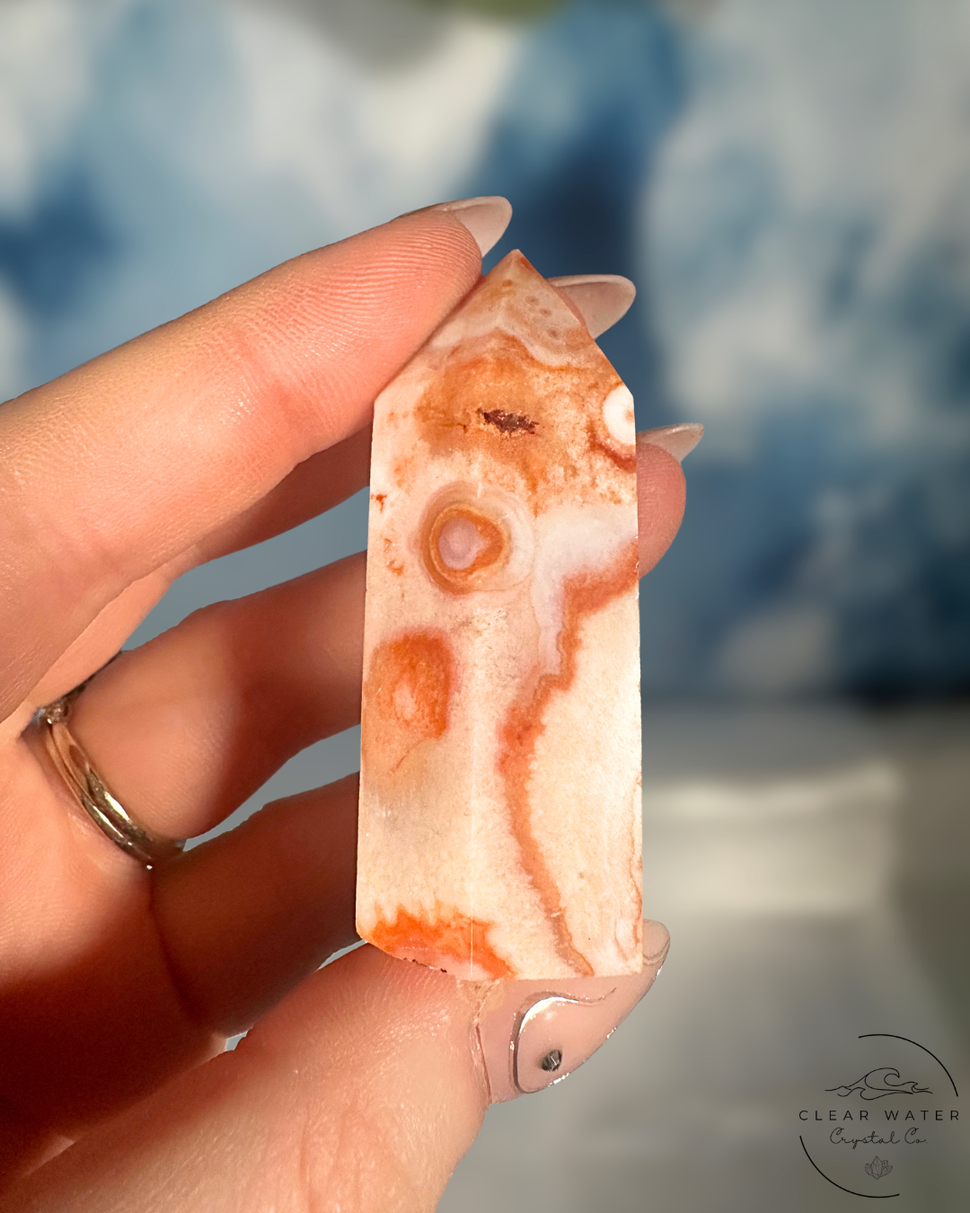 Flower Agate & Carnelian Synergy
