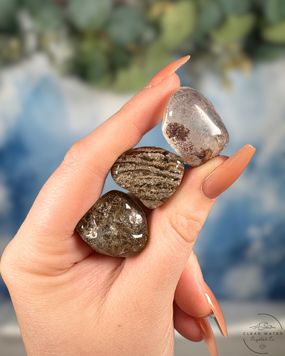 Brazilian Garden Quartz Tumbles