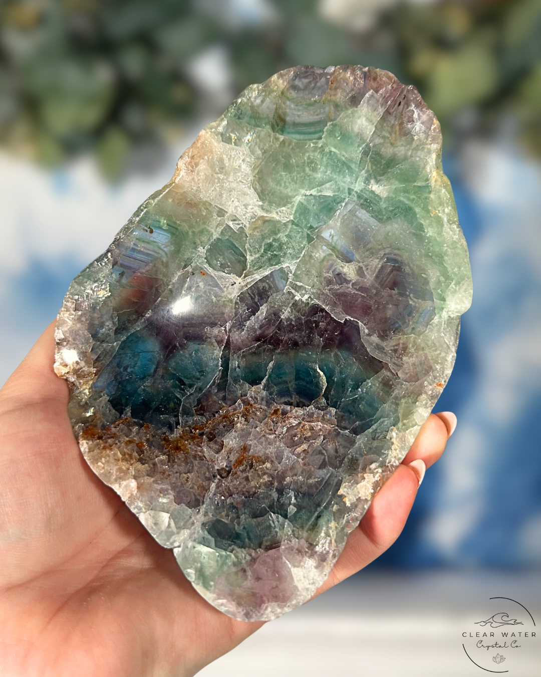 Mexican Rainbow Fluorite Bowls