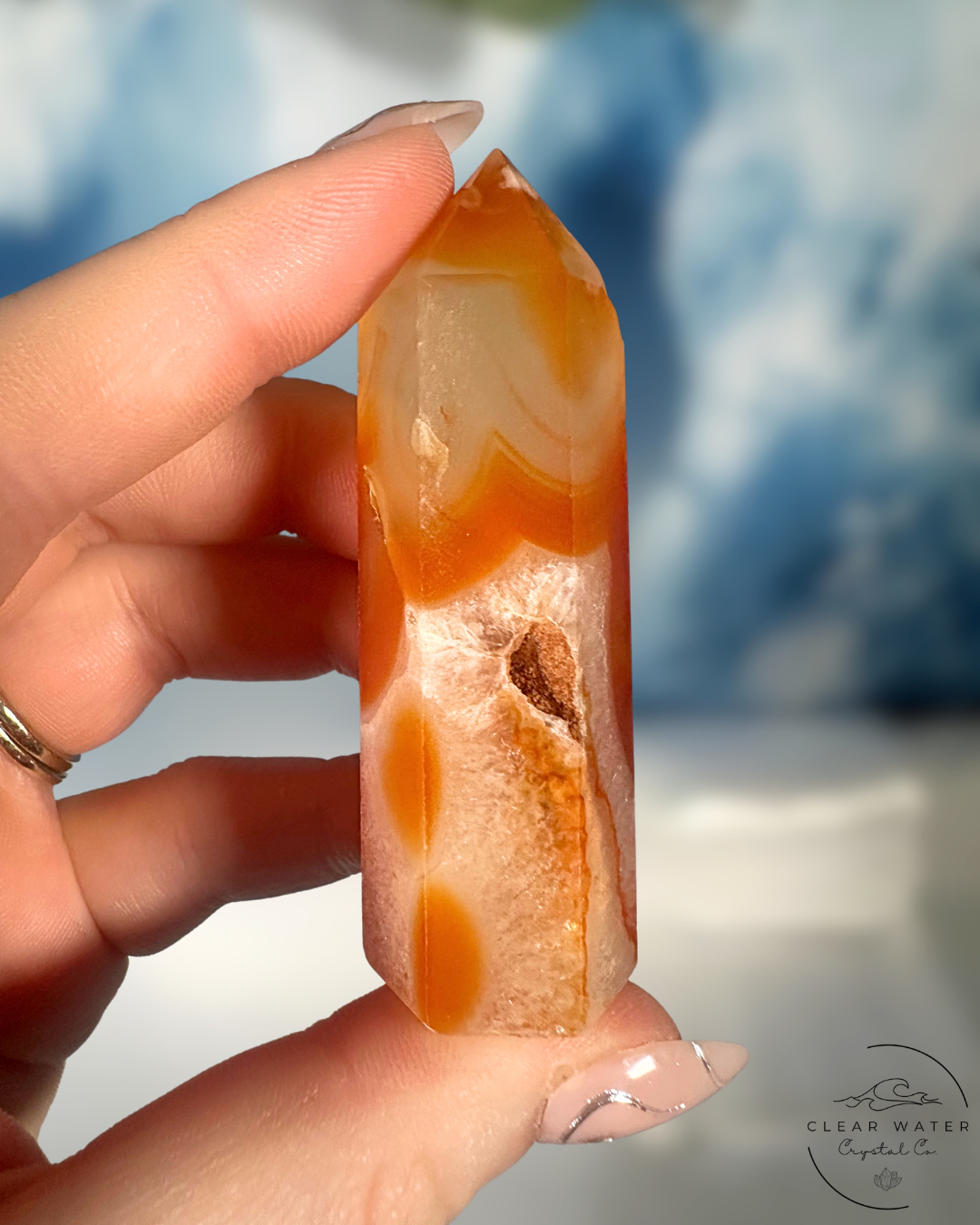 Flower Agate & Carnelian Synergy