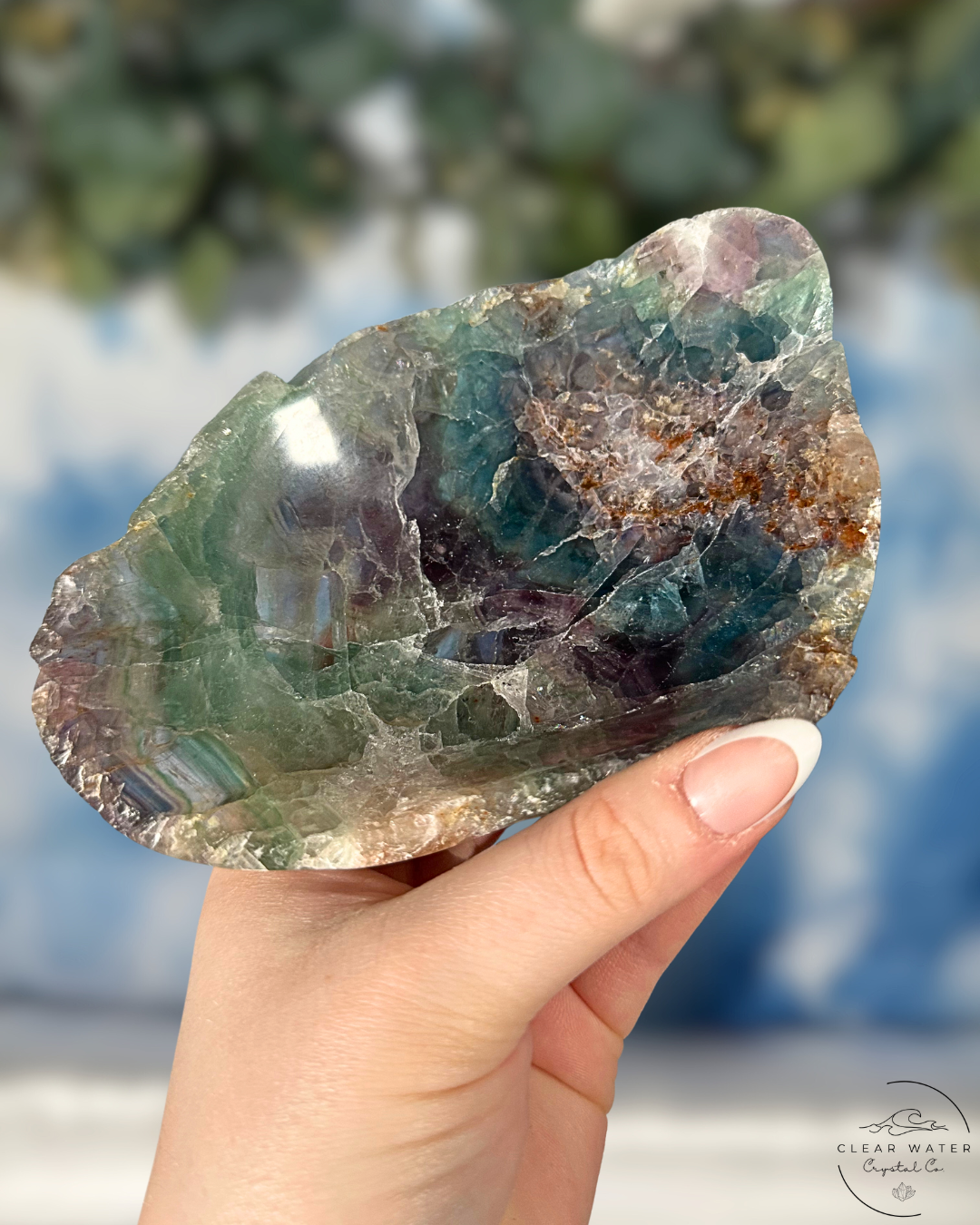 Mexican Rainbow Fluorite Bowls