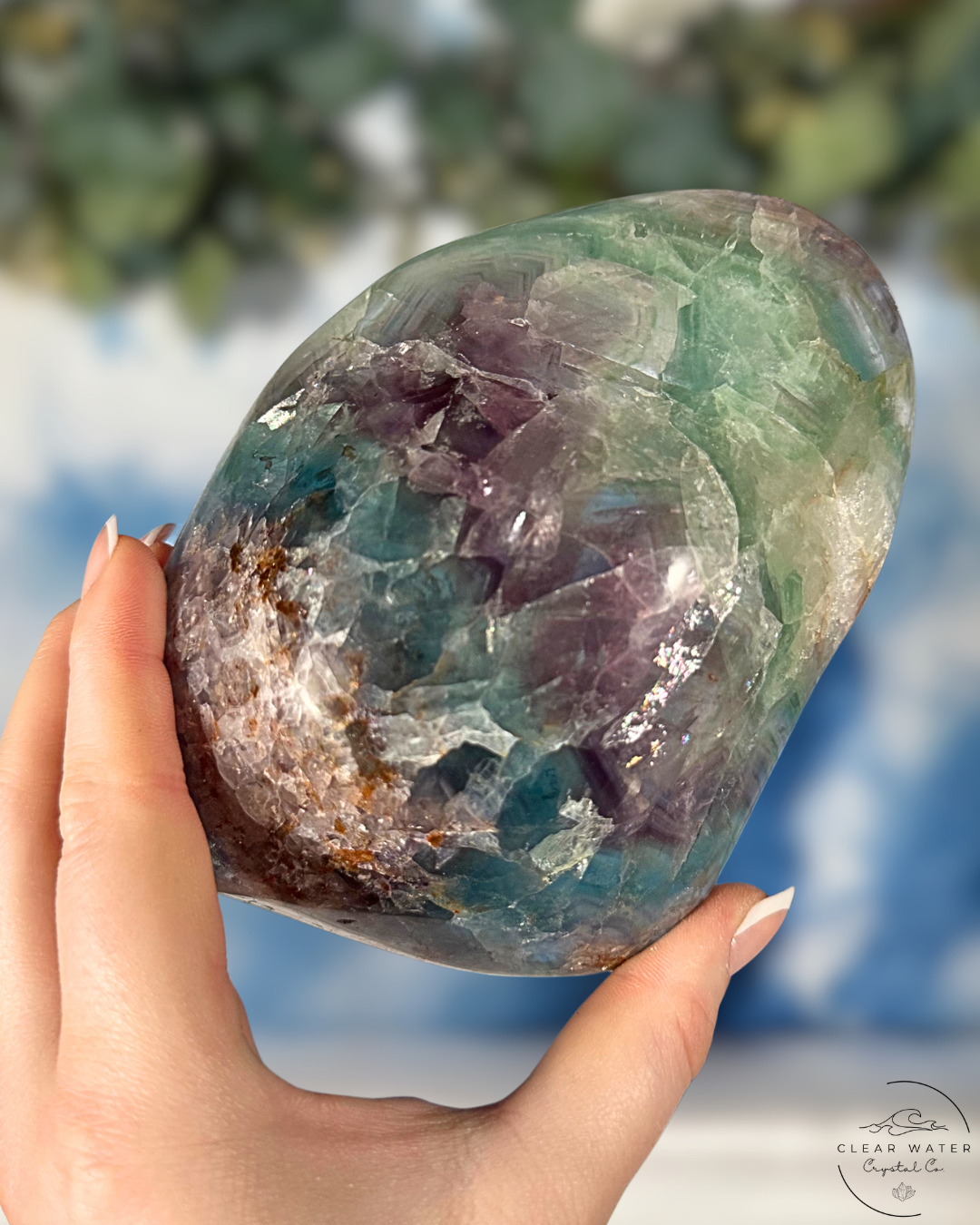 Mexican Rainbow Fluorite Bowls