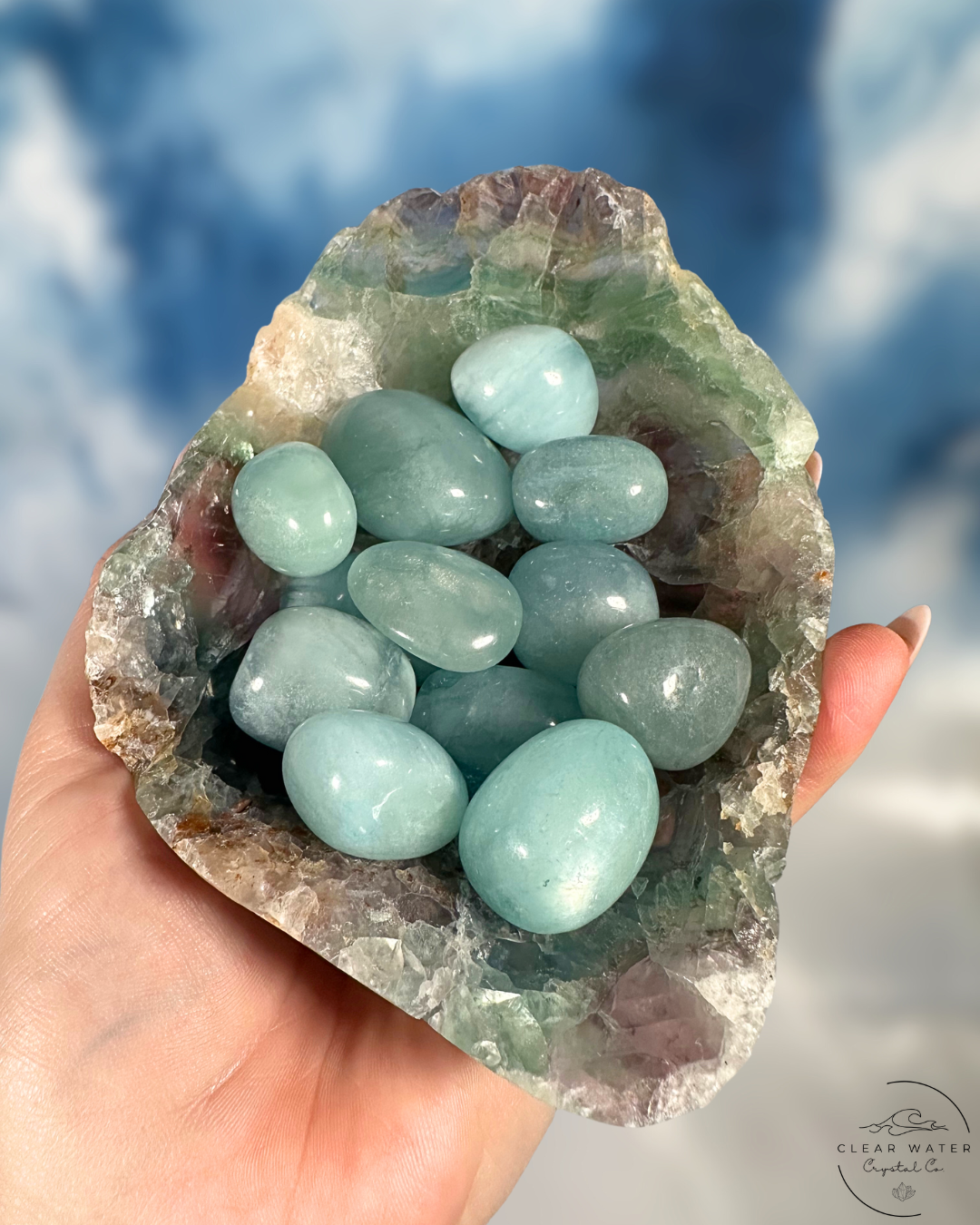 Mexican Rainbow Fluorite Bowls
