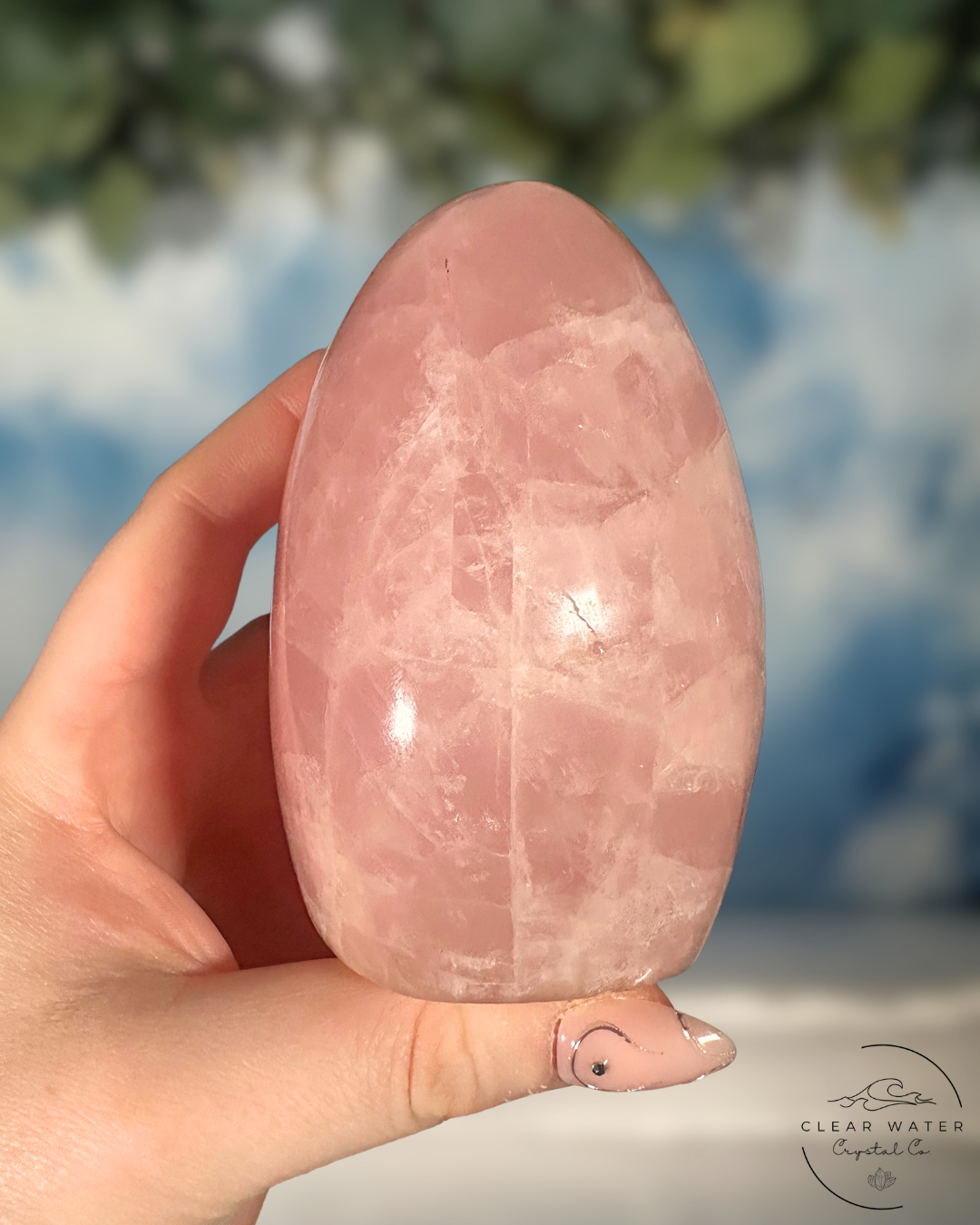 Large Madagascar Rose Quartz Freeforms