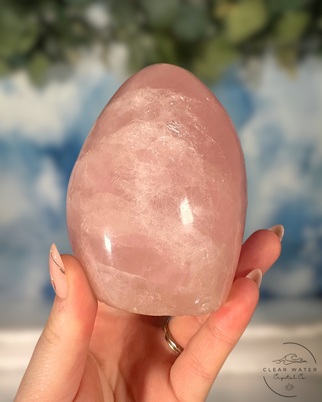 Large Madagascar Rose Quartz Freeforms