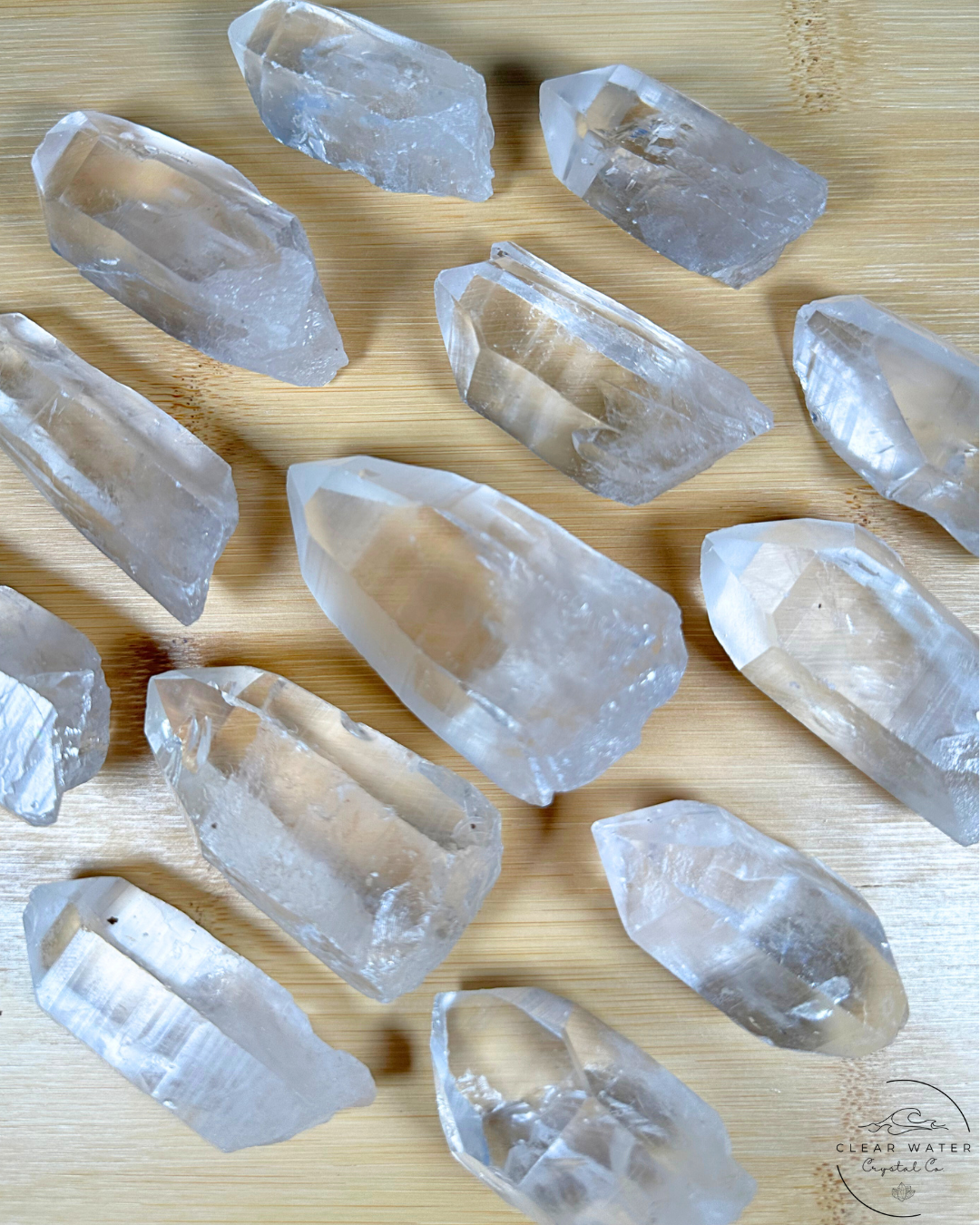 Lemurian Quartz Points
