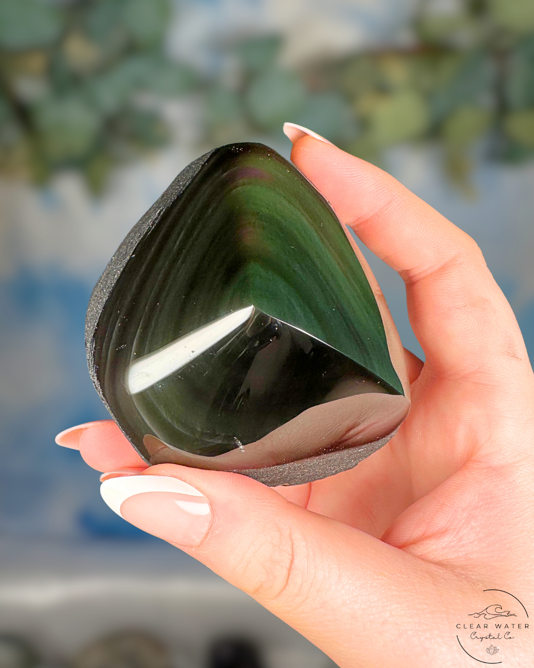Rainbow Obsidian Freeforms: Untamed Radiance