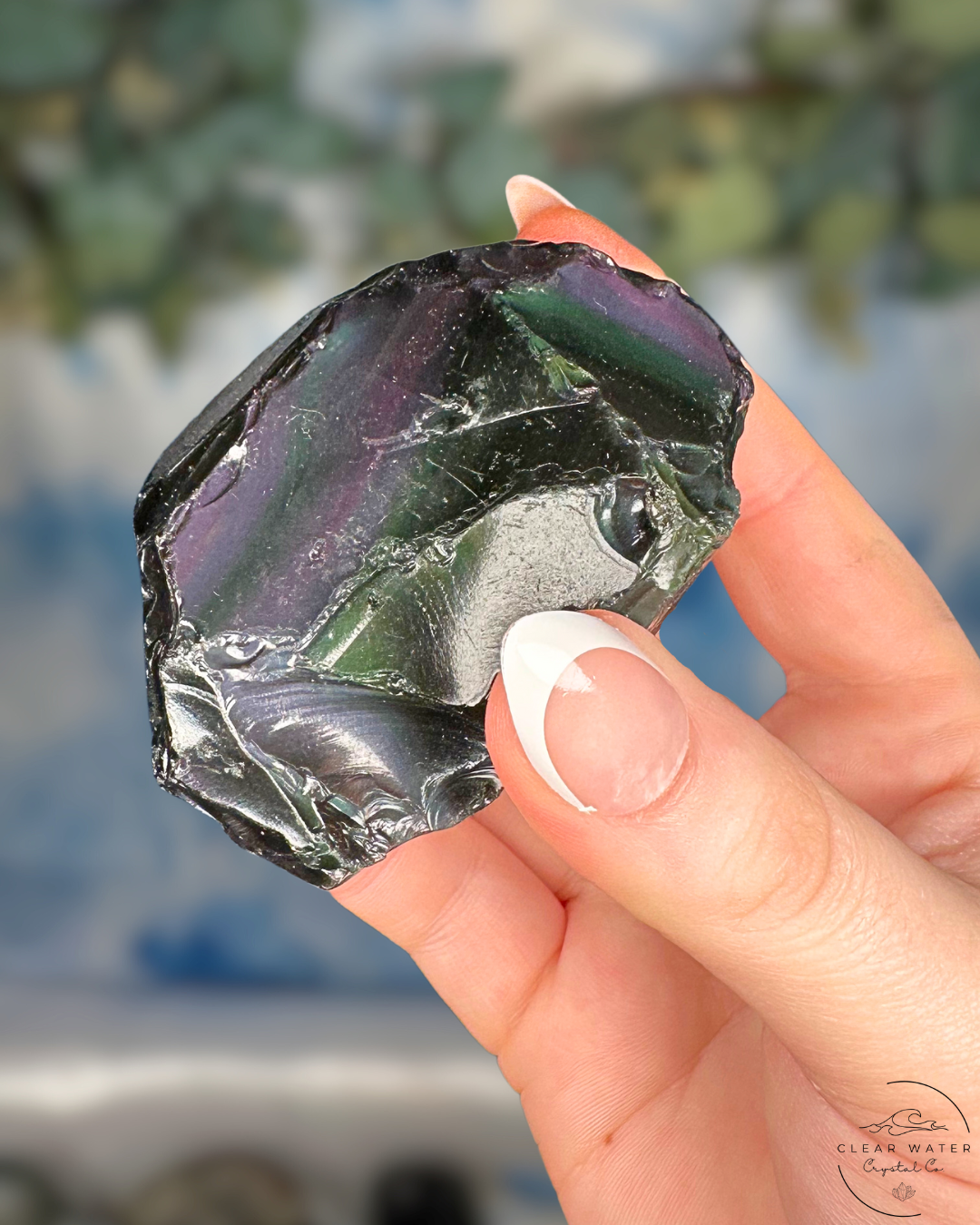 Rainbow Obsidian Freeforms: Untamed Radiance