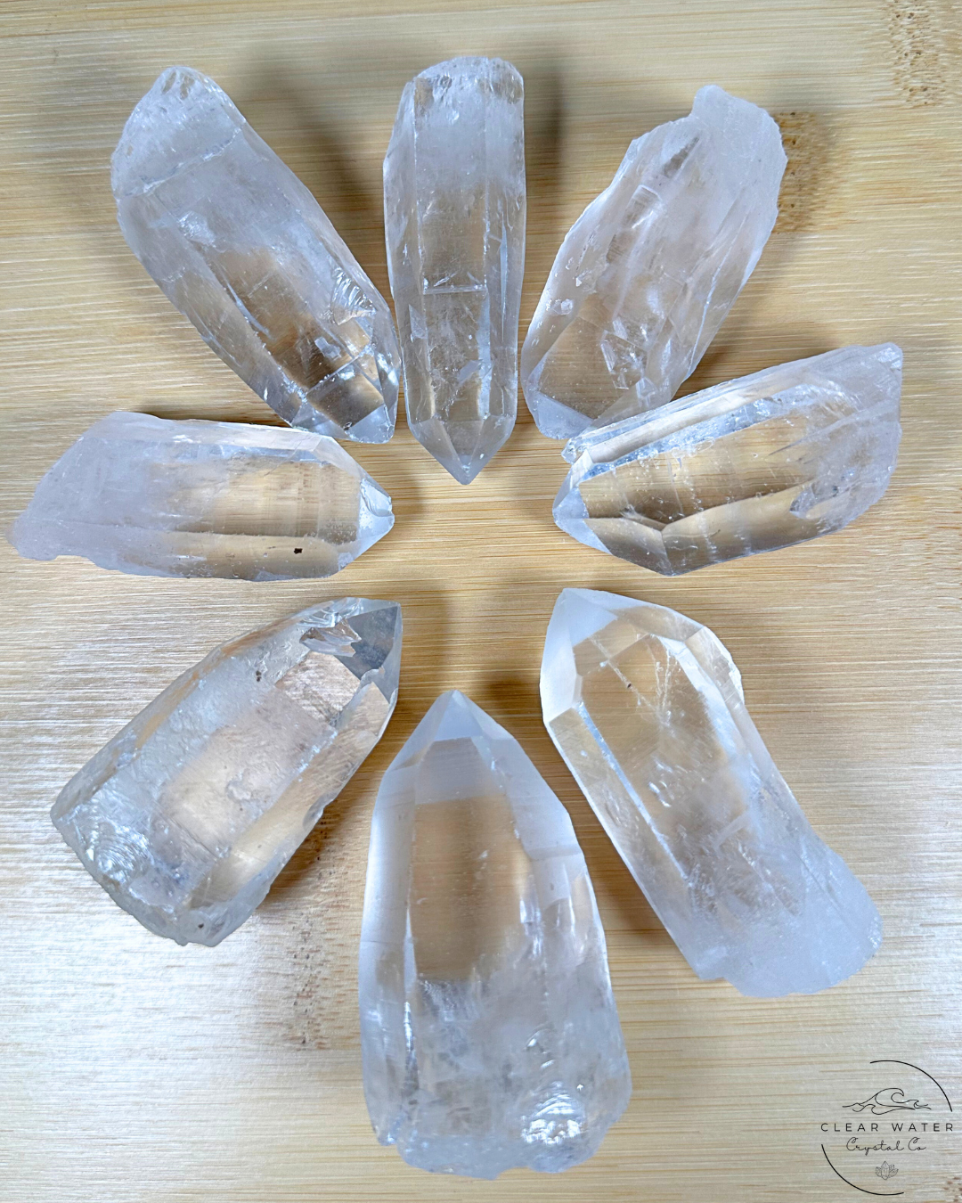 Lemurian Quartz Points