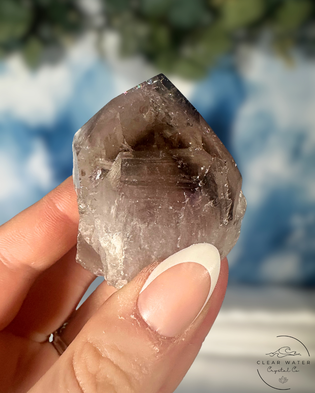 Smoky Amethyst Phantom Points: Bahia's Spectral Beauty