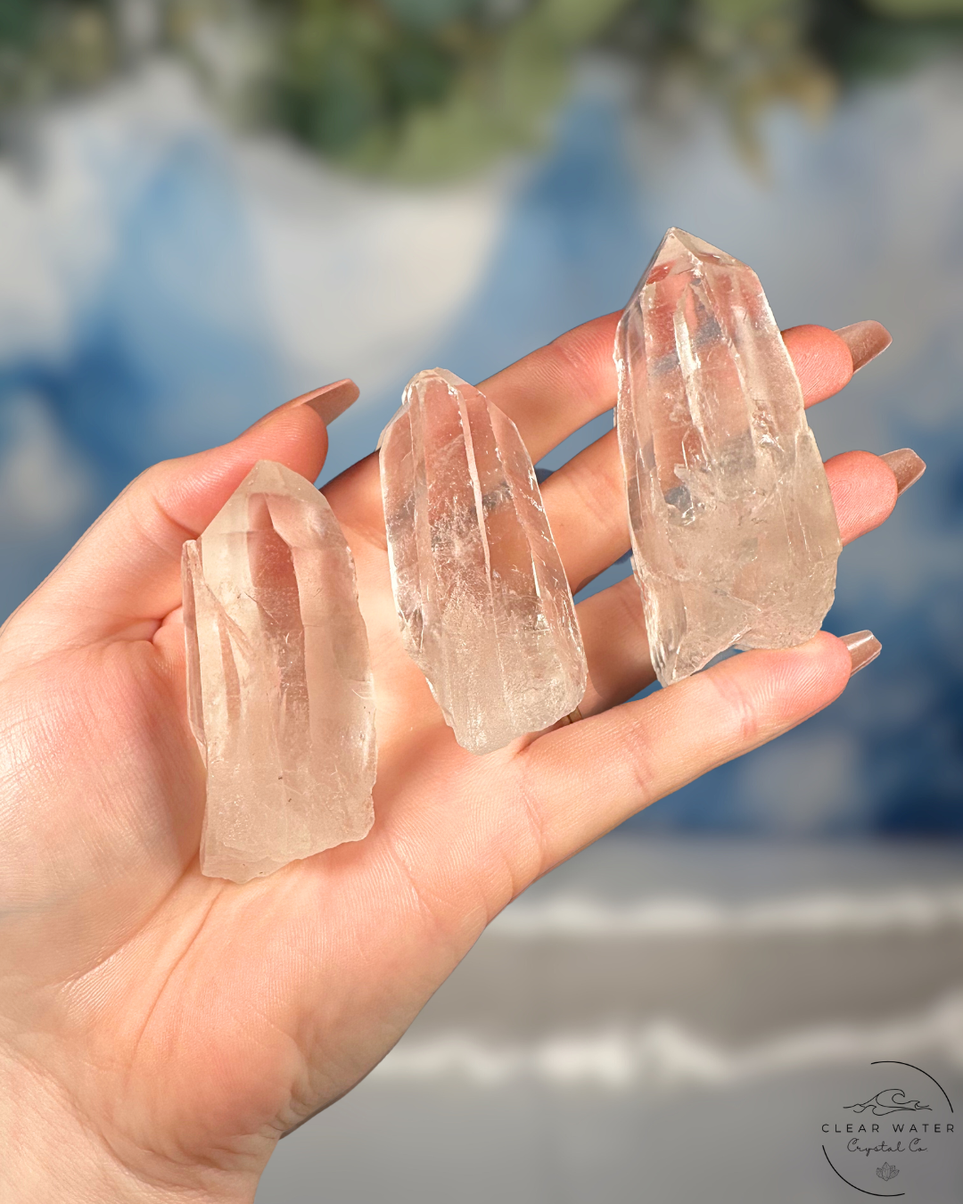 Lemurian Quartz Points