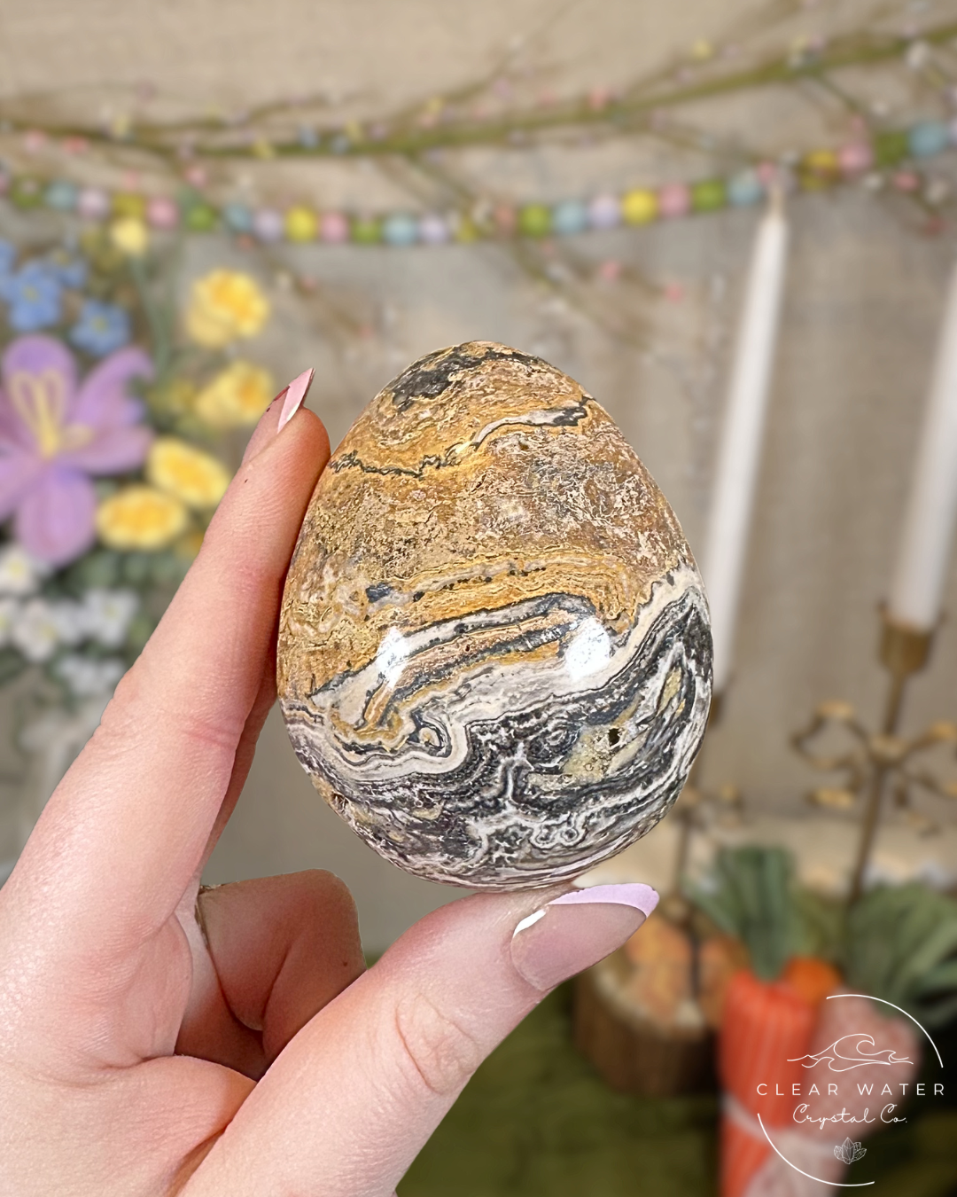 Bumble Bee Calcite Eggs – Pakistan