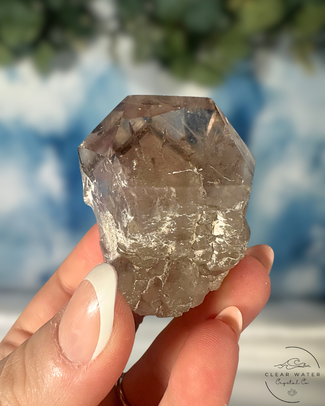 Smoky Amethyst Phantom Points: Bahia's Spectral Beauty