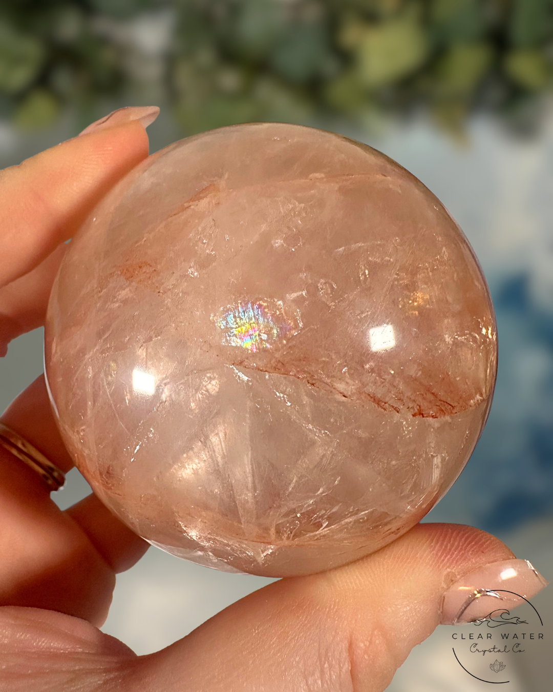 Fire Quartz Spheres: Ignite Your Inner Spark