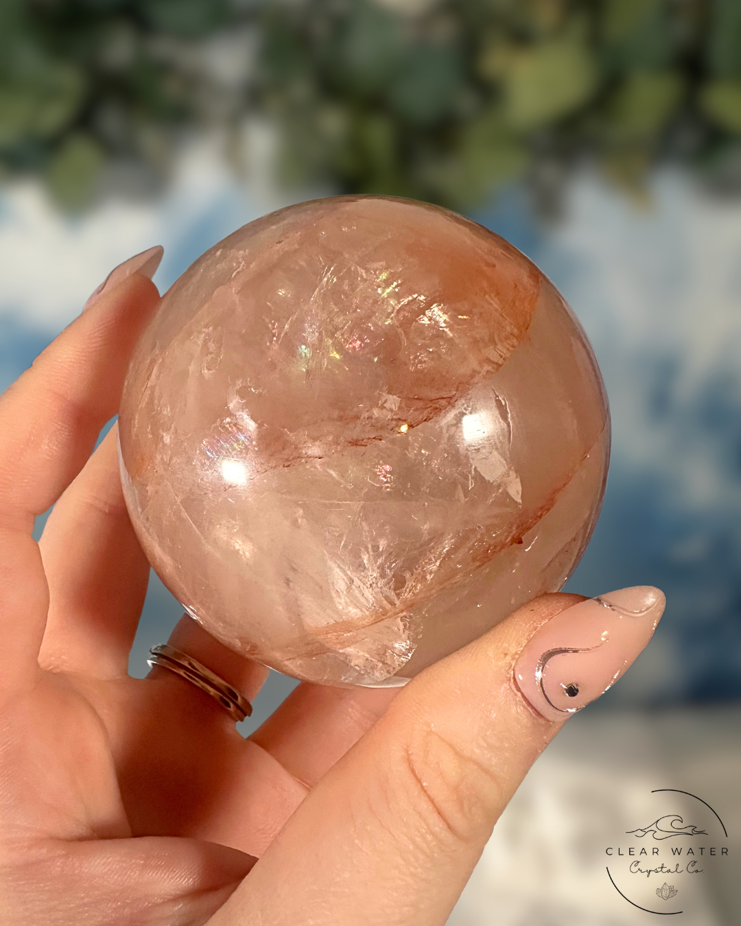 Fire Quartz Spheres: Ignite Your Inner Spark