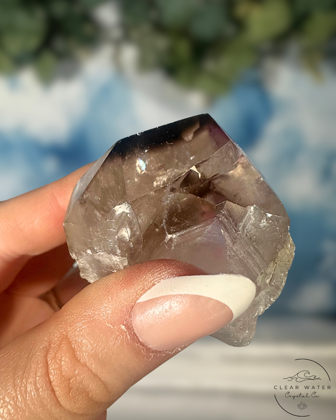 Smoky Amethyst Phantom Points: Bahia's Spectral Beauty
