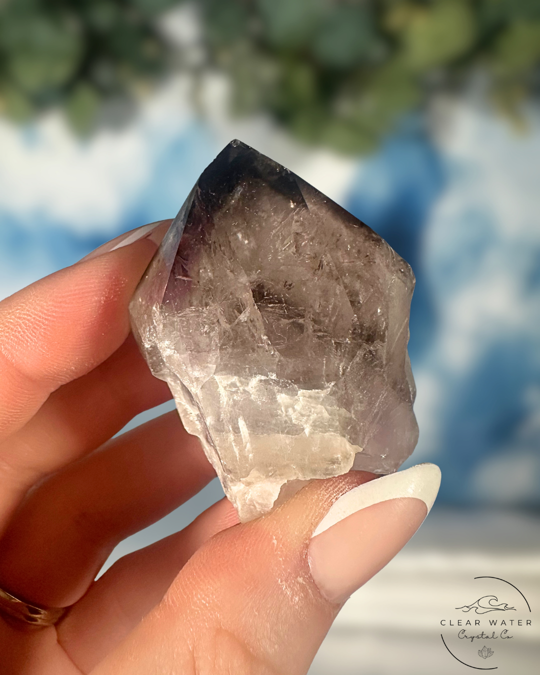 Smoky Amethyst Phantom Points: Bahia's Spectral Beauty