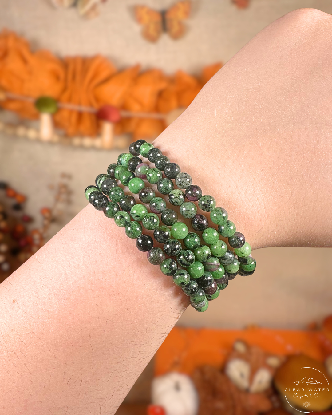 Ruby Zoisite Bracelet