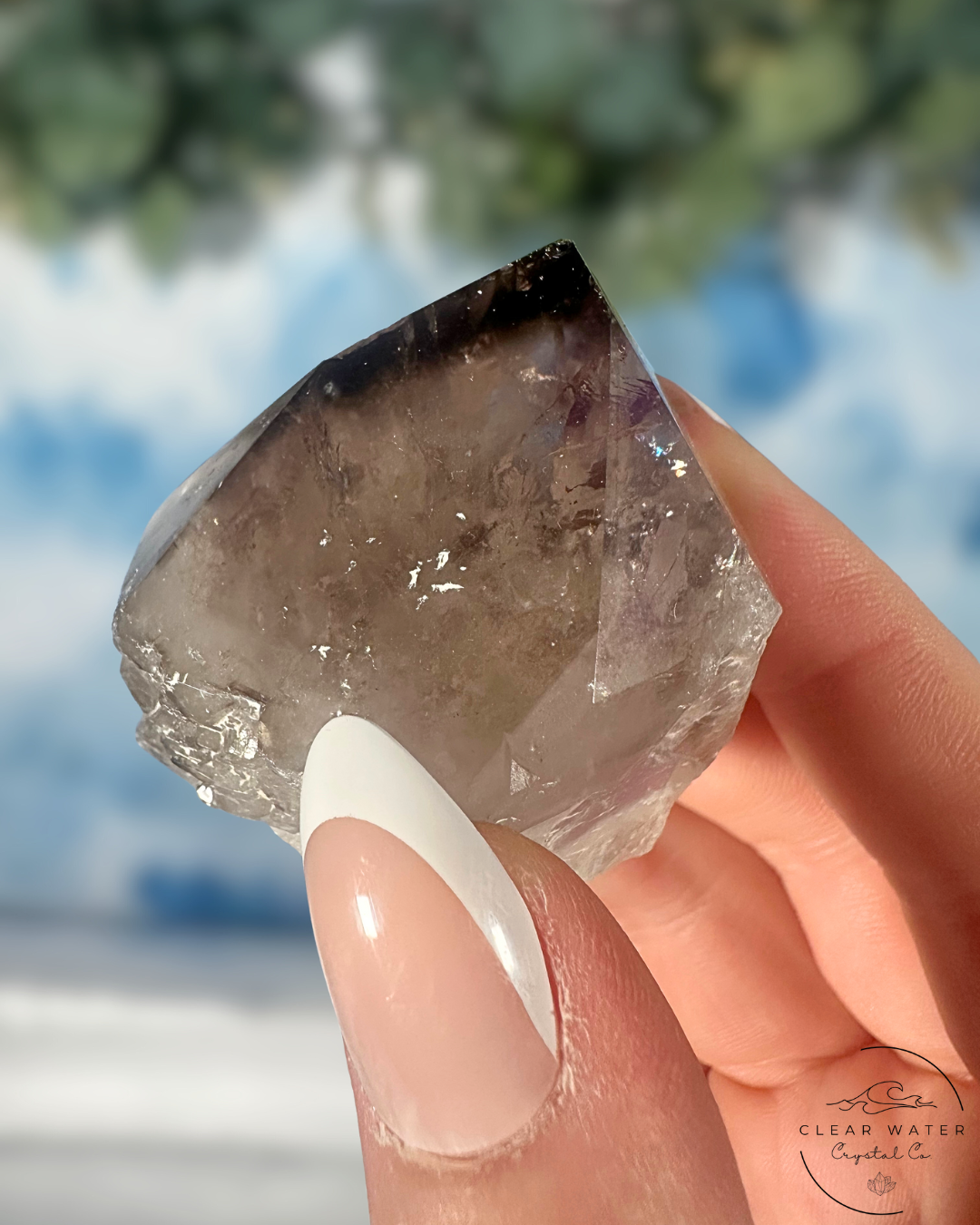Smoky Amethyst Phantom Points: Bahia's Spectral Beauty