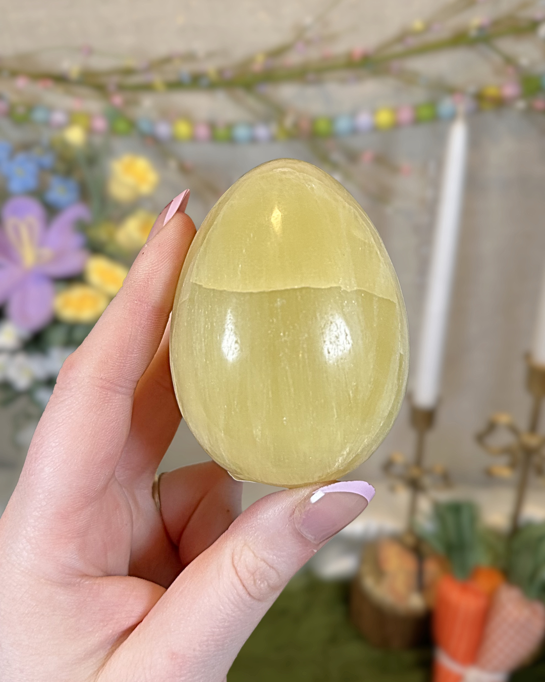 Lemon Calcite Eggs – Pakistan
