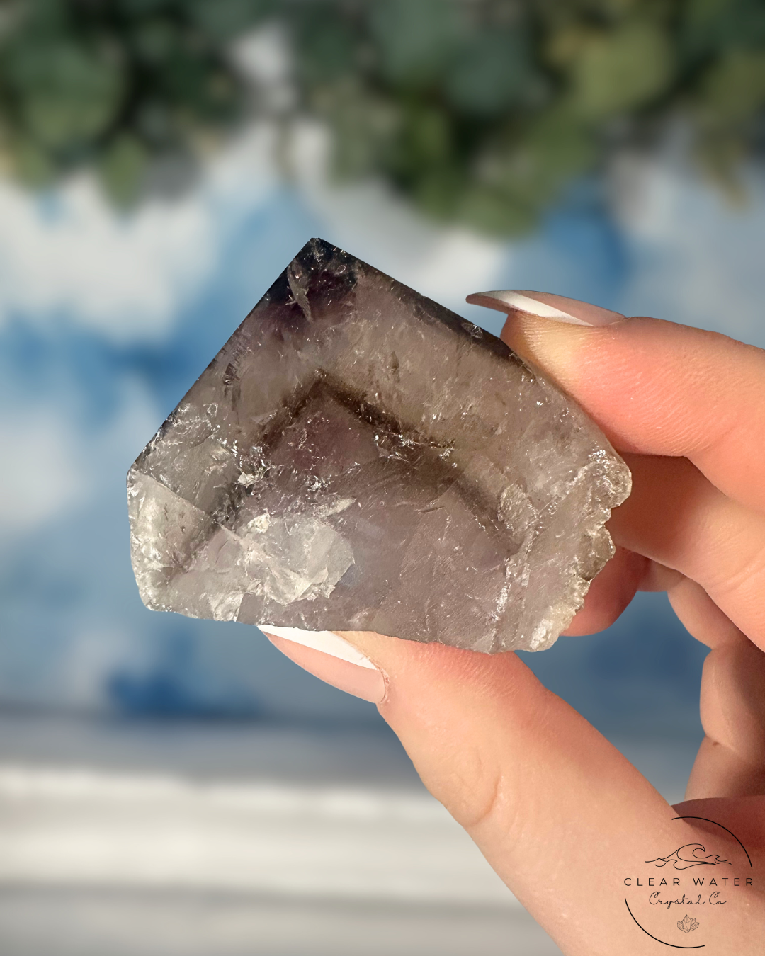 Smoky Amethyst Phantom Points: Bahia's Spectral Beauty